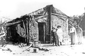 White House, Madera Canyon, late 1880. Photo: The Arizona Historical Society.