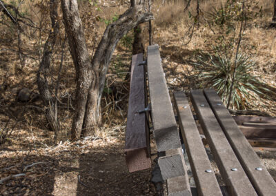 Bench with Bee Board
