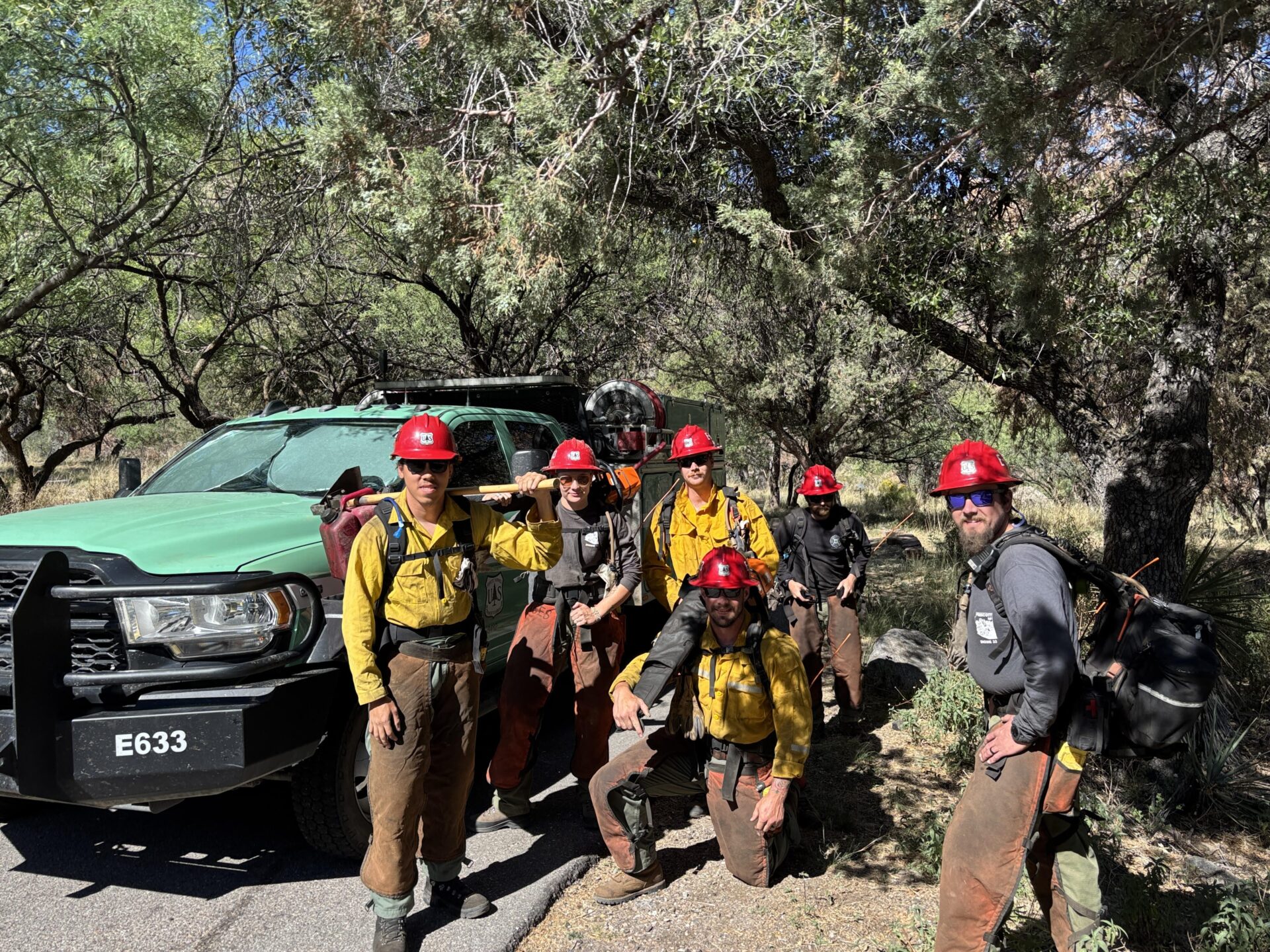 Prescott Engine 633 Fire Crew