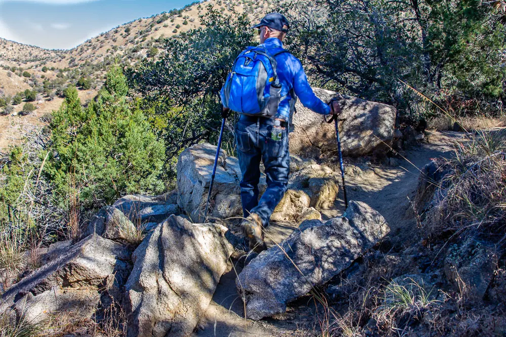 hiking in Madera Canyon